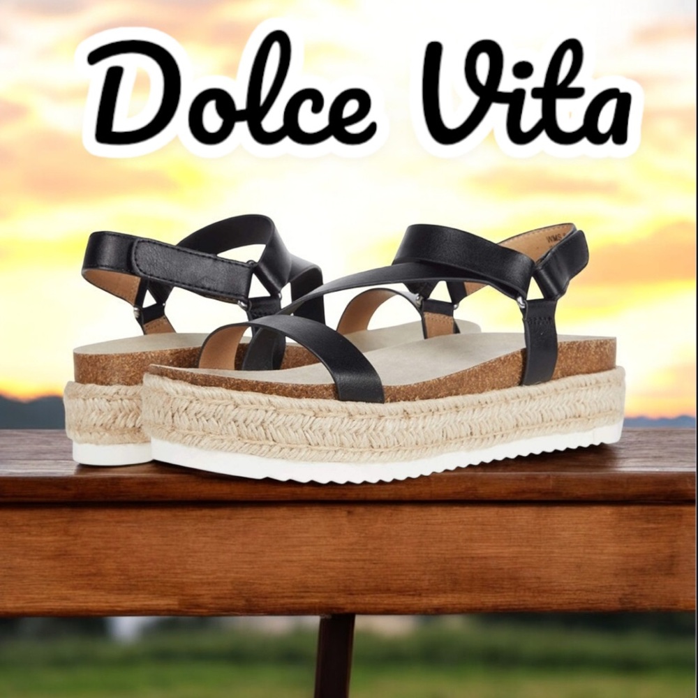 Dolce Vita Flatform Espadrille Sandals Size 8.5 NWT